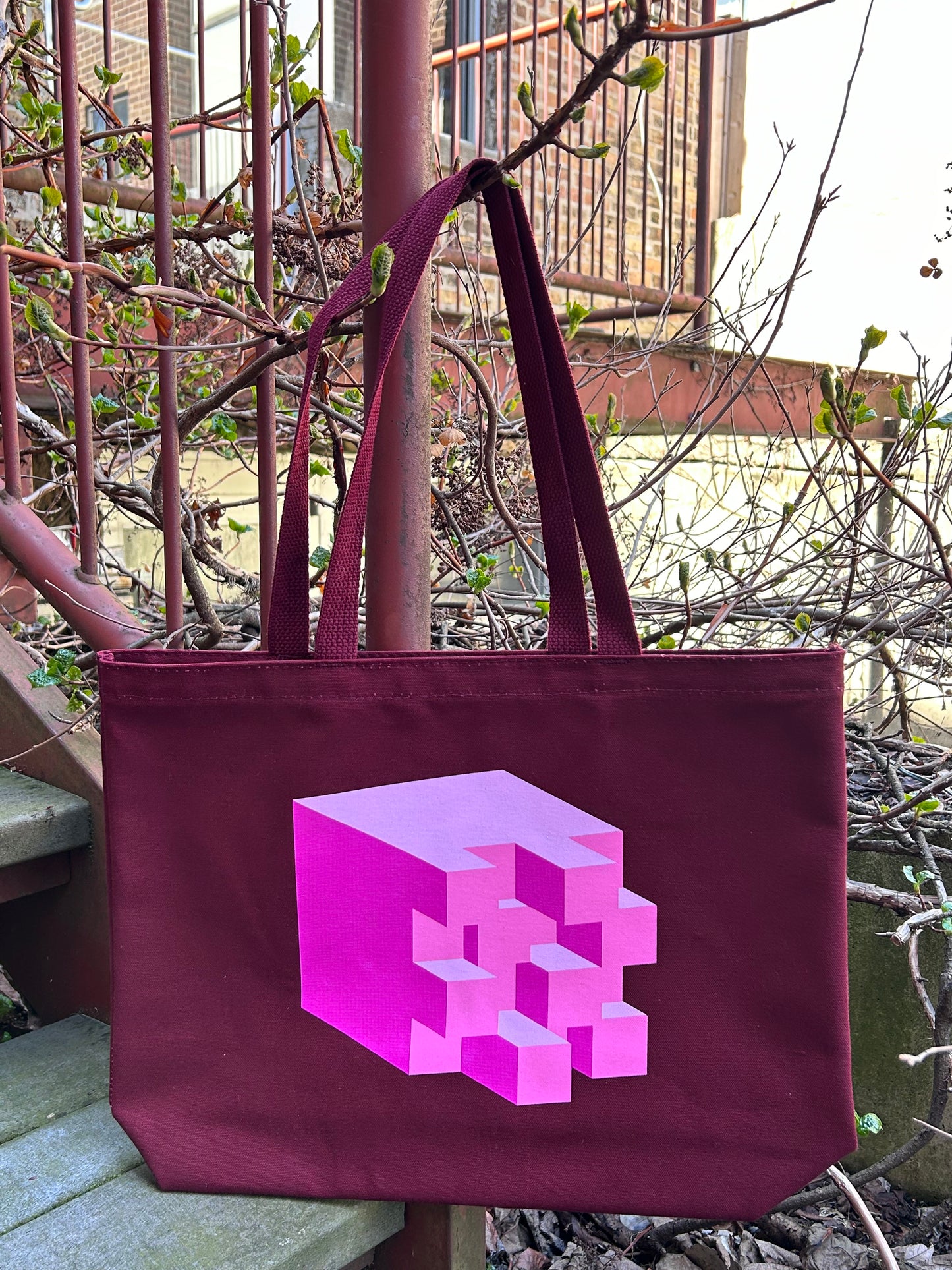 Maroon ESS Totebag
